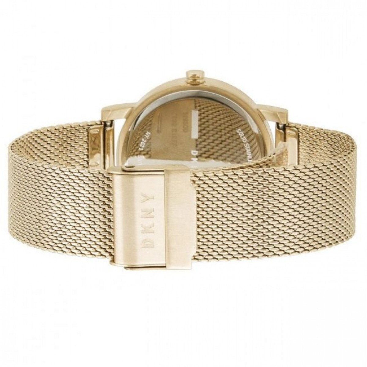 DKNY Soho Gold Stainless Steel Bracelet Women's Watch - NY2621 | Time Watch Specialists
