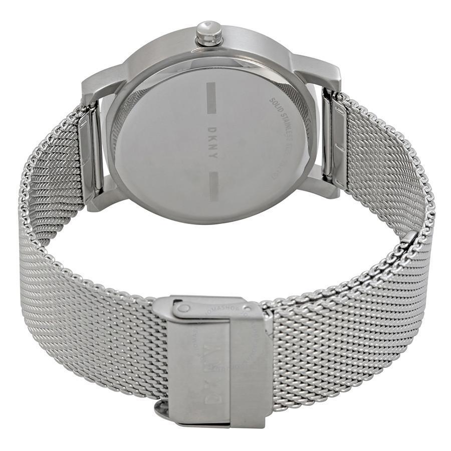 DKNY Soho Silver Dial and Silver Steel Bracelet 34mm Women's Watch | NY2620 | TIME Watches
