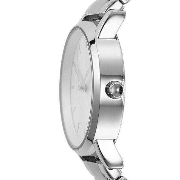 DKNY Soho Silver Dial and Silver Steel Bracelet 34mm Women's Watch | NY2968 | TIME Watches