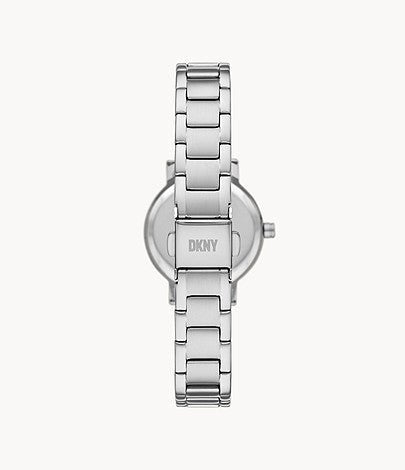 DKNY Soho Three-Hand Stainless Steel Woman's Watch | NY6646 | Time Watch Specialists