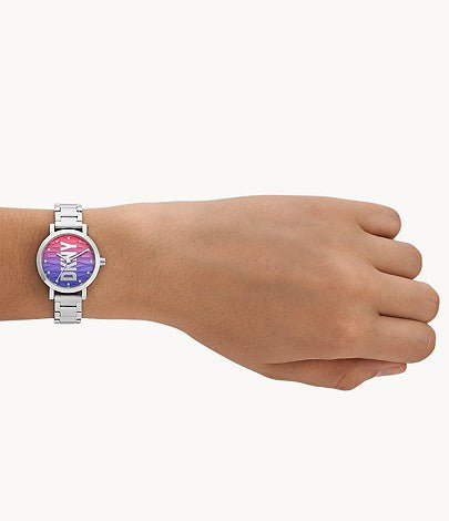 DKNY Soho Three-Hand Stainless Steel Woman's Watch | NY6659
