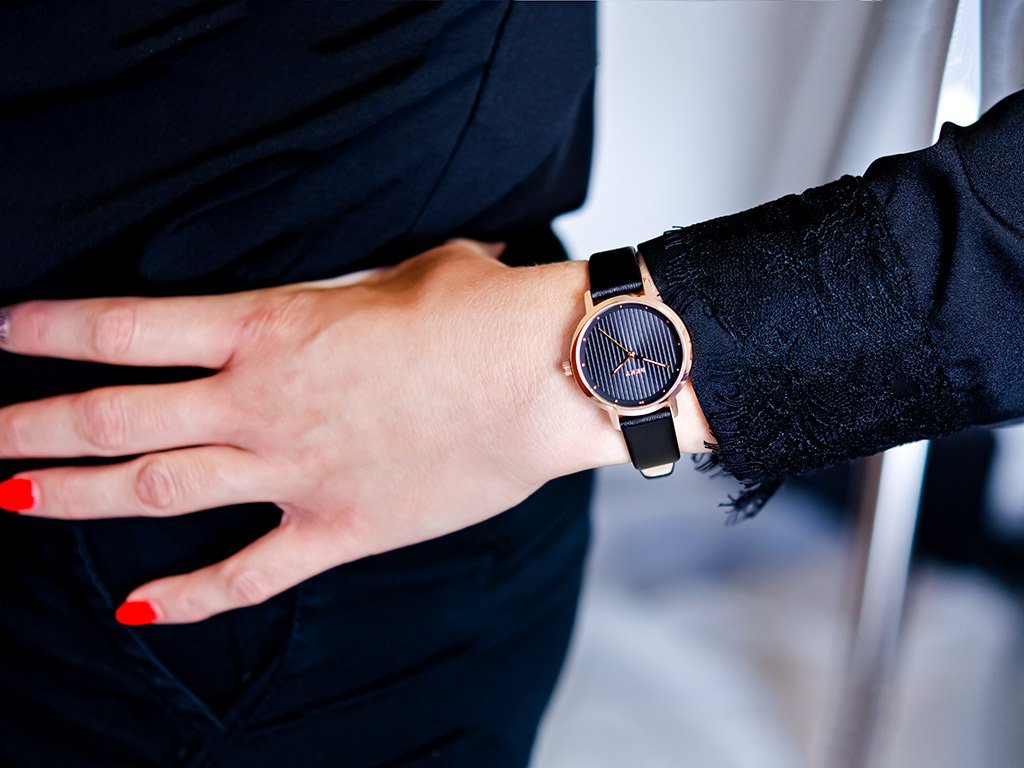 DKNY Modernist Rose Gold Dial and Rose Gold Leather 32mm Women's Watch | NY2641 | TIME Watches
