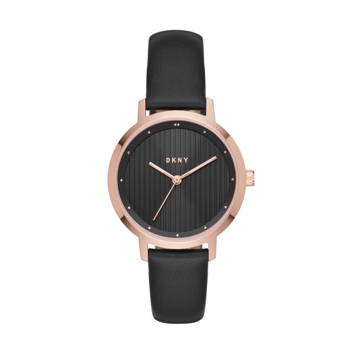 DKNY Modernist Rose Gold Dial and Rose Gold Leather 32mm Women's Watch | NY2641 | TIME Watches