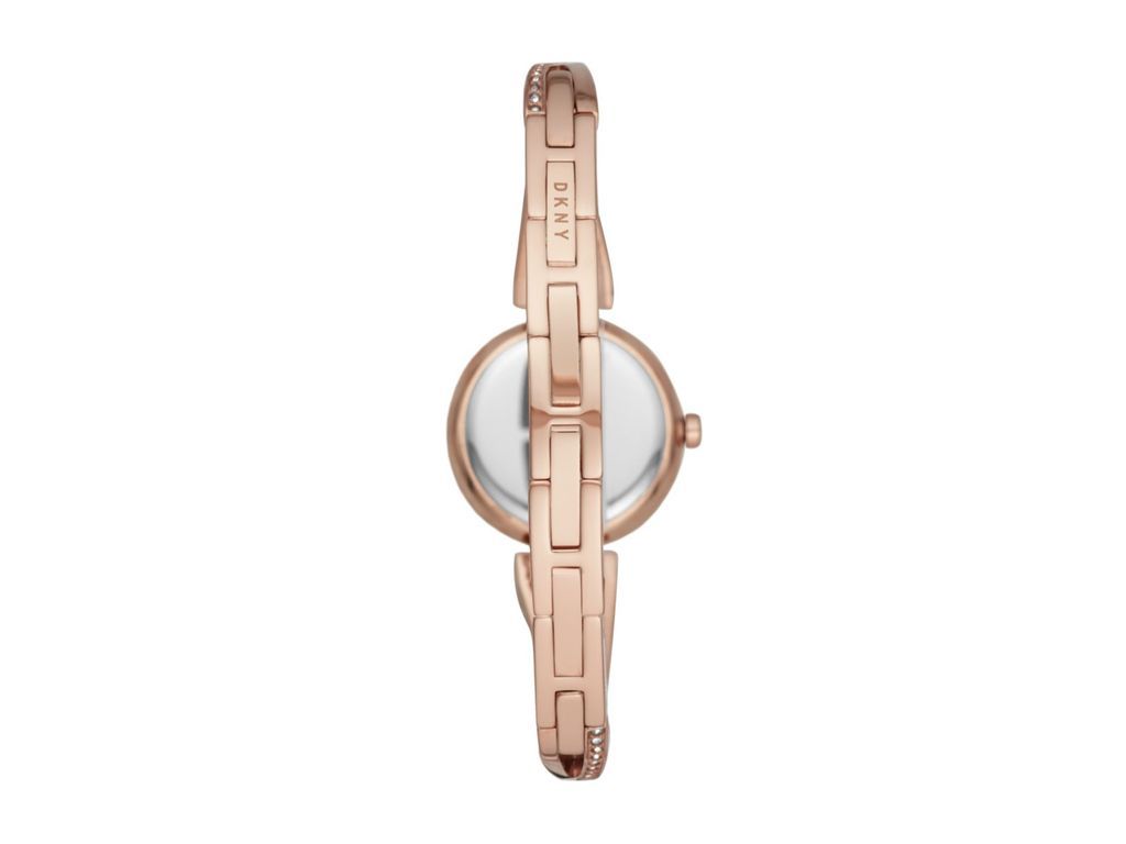 DKNY Women's Crosswalk Rose Gold Round Stainless Steel Watch - NY2831 | Time Watch Specialists