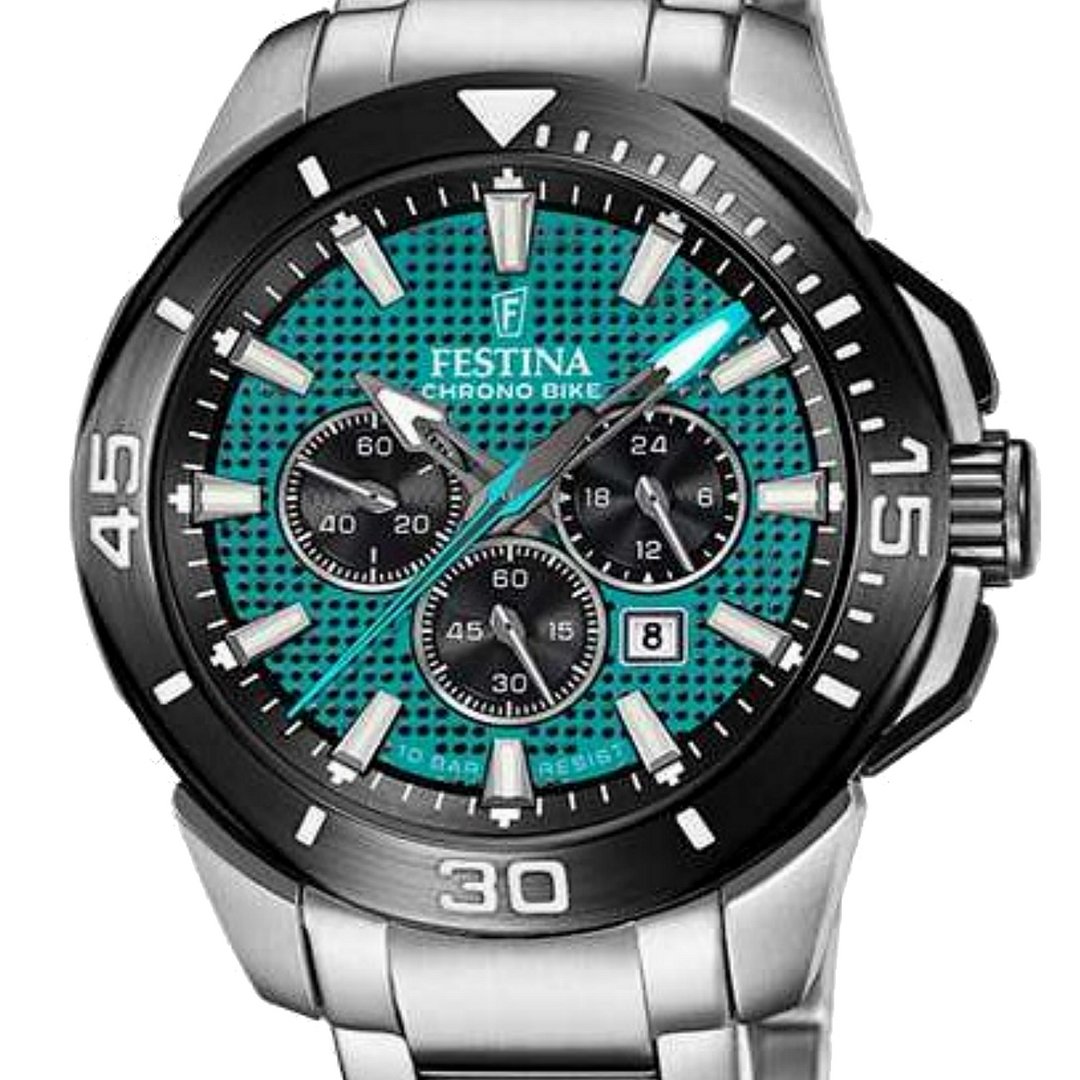 Festina Analog Quartz Stainless Steel Men's Watch | F20641/3 | Time Watch Specialists