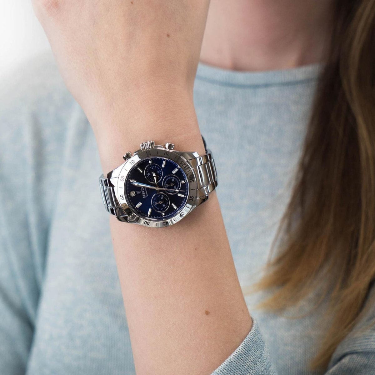 Festina Boyfriend Stainless Steel Men's Watch | F20397/2 | Time Watch Specialists