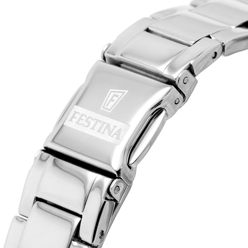 Festina Stainless Steel Blue Dial Woman's Watch | F20582/3 | Time Watch Specialists