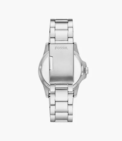 Fossil Blue Dive Three-Hand Date Stainless Steel Men's Watch | FS6032 | Time Watch Specialists