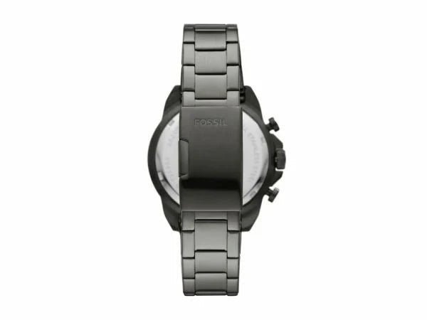 Fossil Bronson Chronograph Smoke Stainless Steel Men's Watch | FS6017 | TIME Watches
