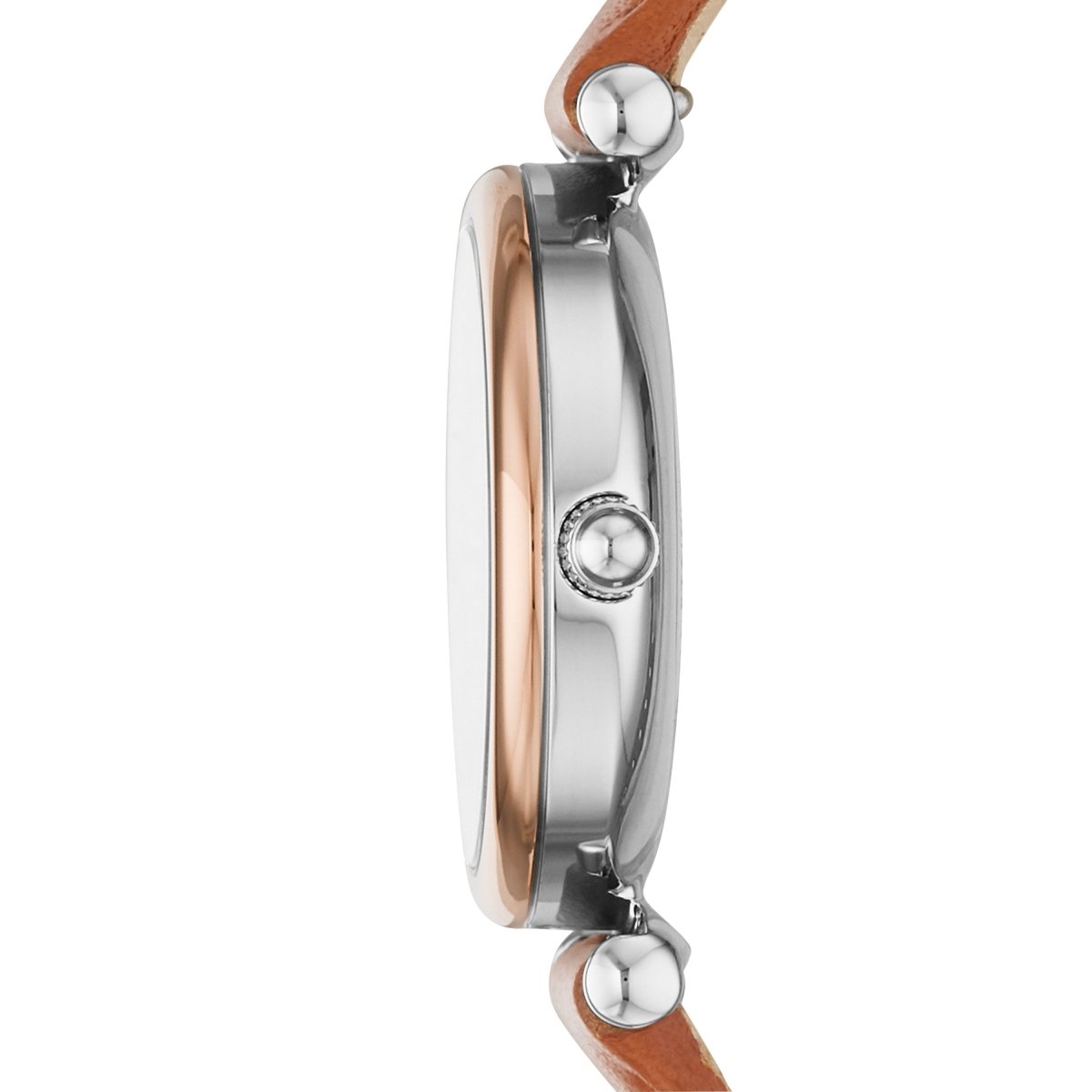 Fossil Carlie Mini Three - Hand Tan Leather Watch | ES4701 | TIME Watches