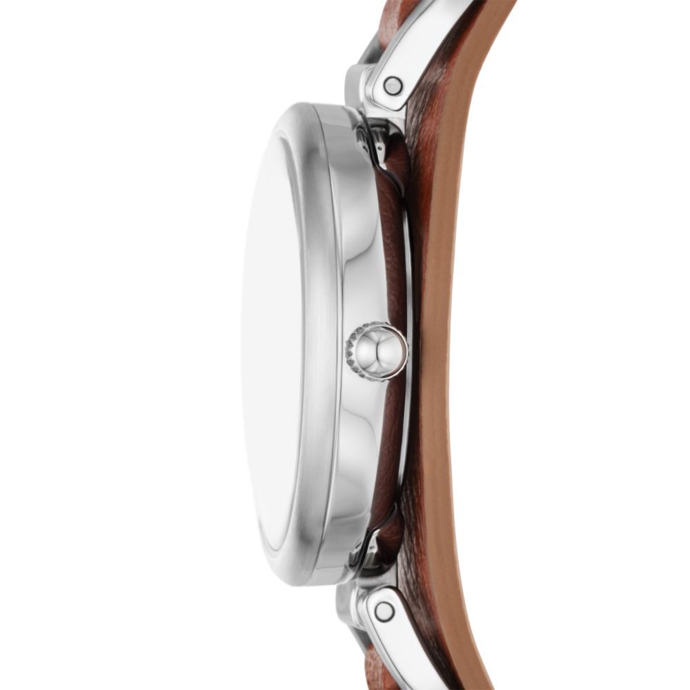 Fossil Carlie Three - Hand, Stainless Steel Women's Watch | ES5205 | TIME Watches
