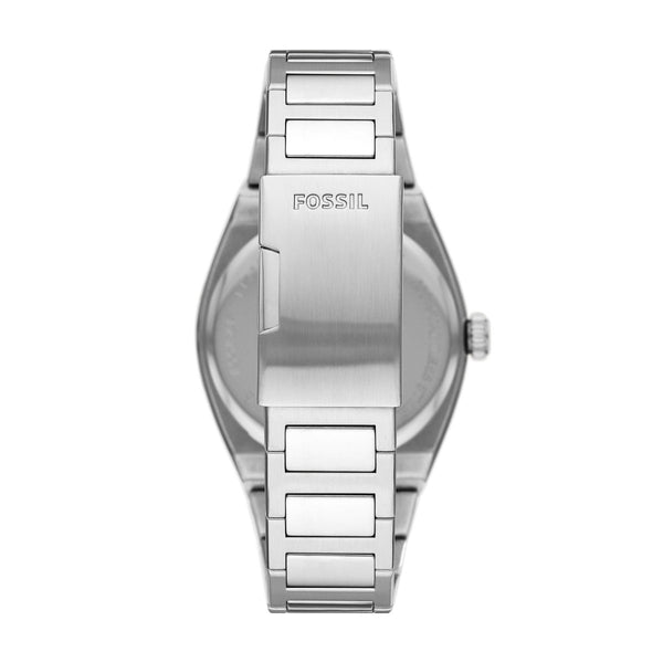 Fossil Everett Three-Hand Date Stainless Steel Men's Watch | FS5821