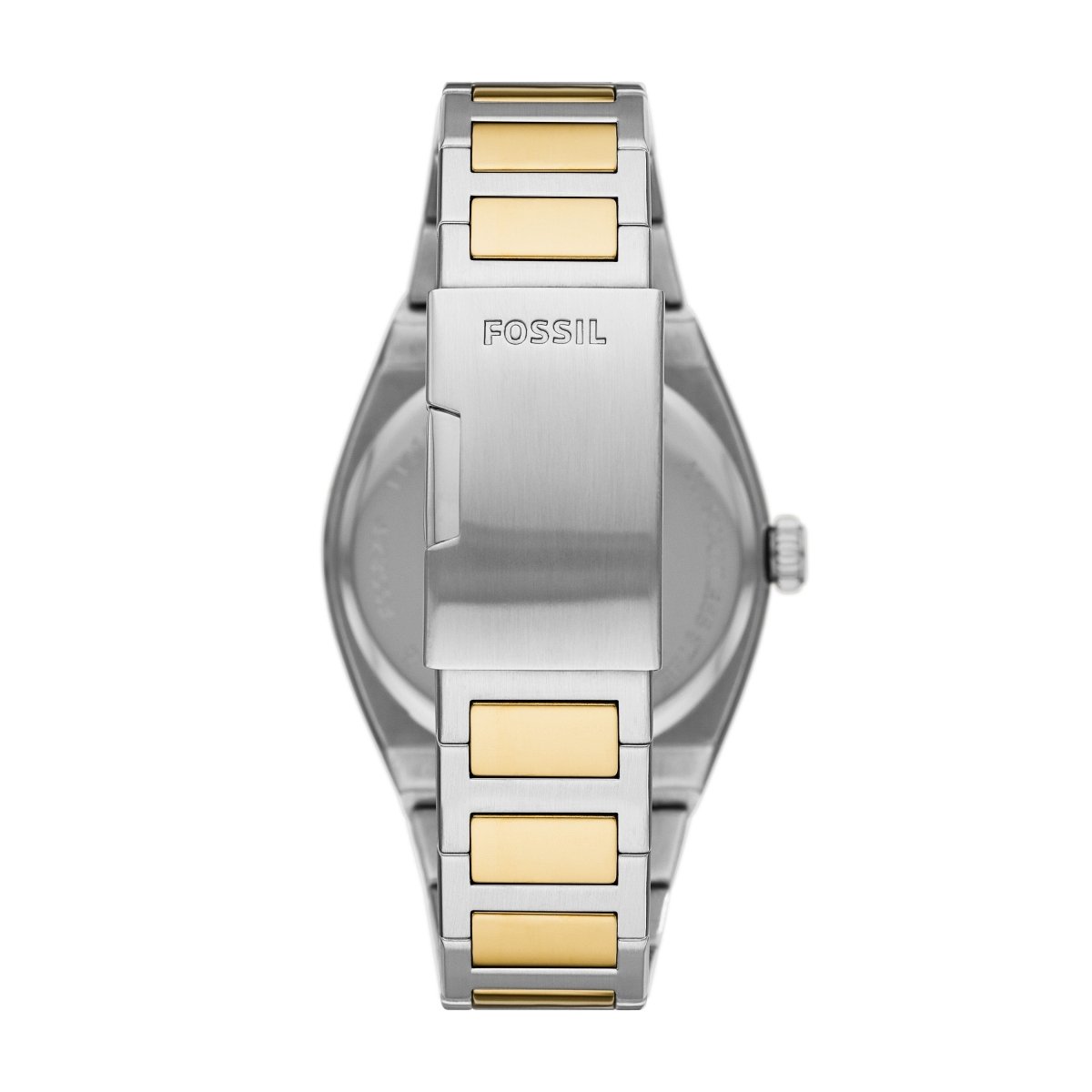Fossil Everett Three-Hand Date Two-Tone Stainless Steel Men's Watch - FS5823 | Time Watch Specialists