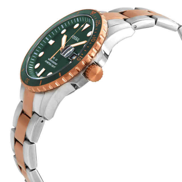 Fossil FB - 01 Three - Hand Date Two - Tone Stainless Steel Men's Watch | FS5743 | TIME Watches