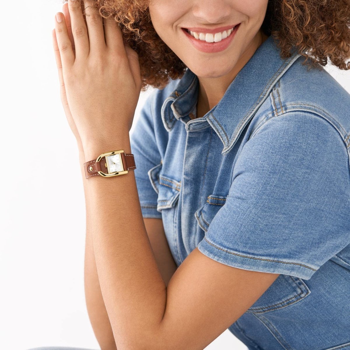 Fossil Harwell Analog White Dial Women's Watch | ES5264 | Time Watch Specialists