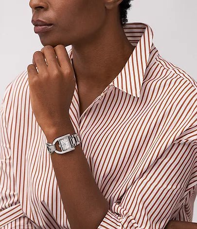 Fossil Harwell Three-Hand Stainless Steel Woman's Watch | ES5326 | Time Watch Specialists