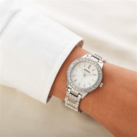 Fossil Jesse Silver Women's Watch - ES2362 | Time Watch Specialists