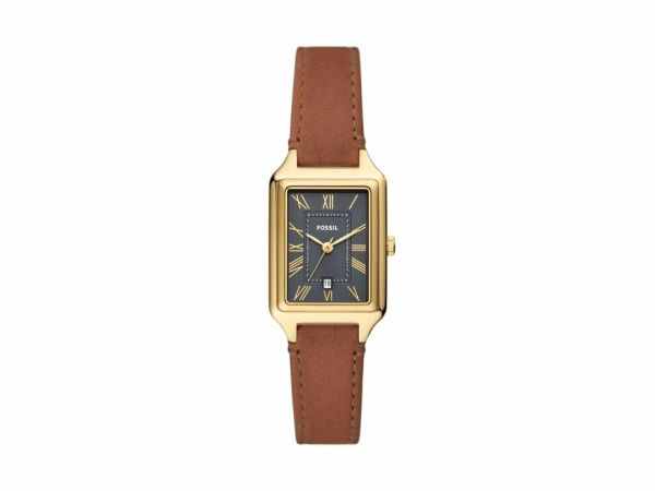 Fossil Raquel Three-Hand Gold-Tone Stainless Steel Woman's Watch | ES5303 | Time Watch Specialists