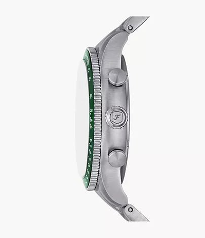 Fossil Sport Tourer Chronograph Stainless Steel Men's Watch | FS6048 | Time Watch Specialists