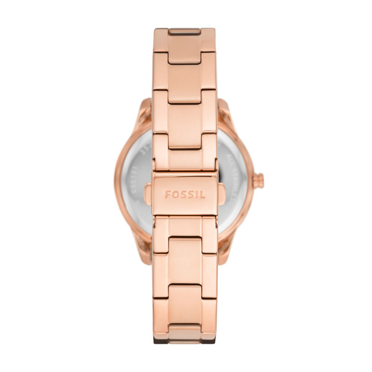 Fossil Stella Three-Hand Date Rose Gold-Tone Women's Watch - ES5131 | Time Watch Specialists