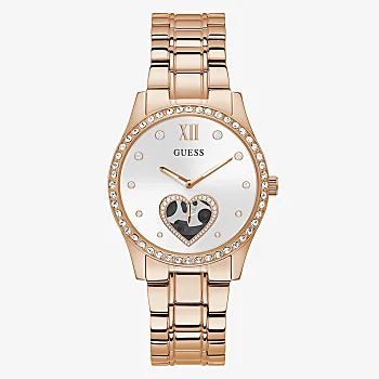 GUESS Rose Gold Tone Stainless Steel Woman's Watch | GW0380L3 | Time Watch Specialists