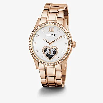 GUESS Rose Gold Tone Stainless Steel Woman's Watch | GW0380L3 | Time Watch Specialists