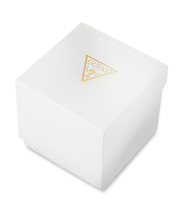 GUESS Silver Tone Analog Woman's Watch | GW0605L1 | Time Watch Specialists