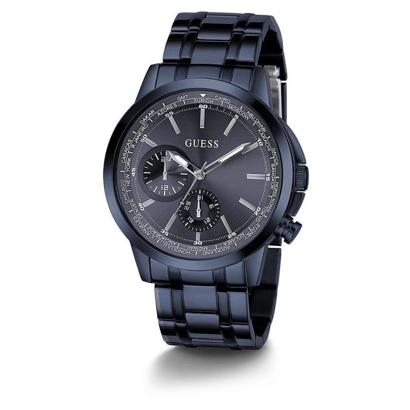 Guess Spec Black Multi-Function Gents Watch GW0490G4 | Time Watch Specialists