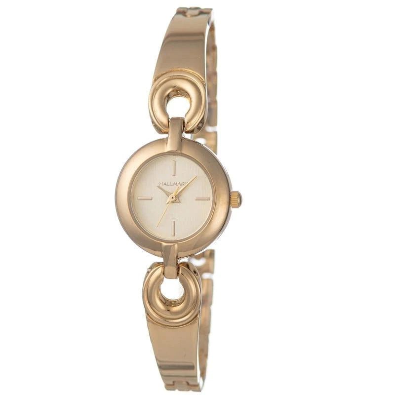 Hallmark Champagne Dial Woman's Watch | HA2088C | Time Watch Specialists