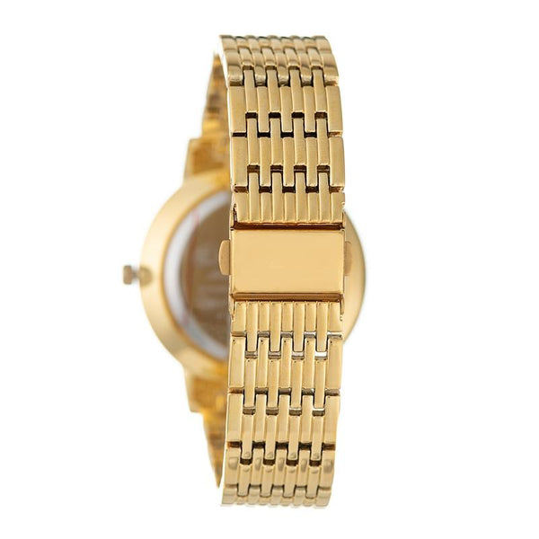 Hallmark Gold Mesh White Dial Men's Watch | HB1444W
