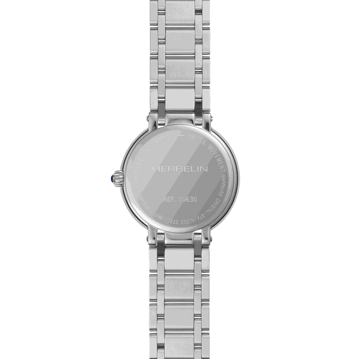 Herbelin Galet Mop & Diamond Dial Two Tone Women's Watch | 10630BT89 | Time Watch Specialists