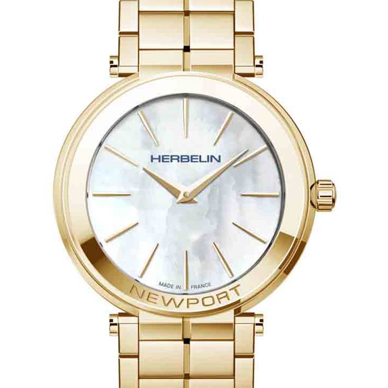 Herbelin Newport Slim Women's Watch - 16922/BP19 | Time Watch Specialists