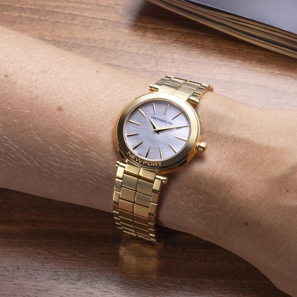 Herbelin Newport Slim Women's Watch - 16922/BP19 | Time Watch Specialists