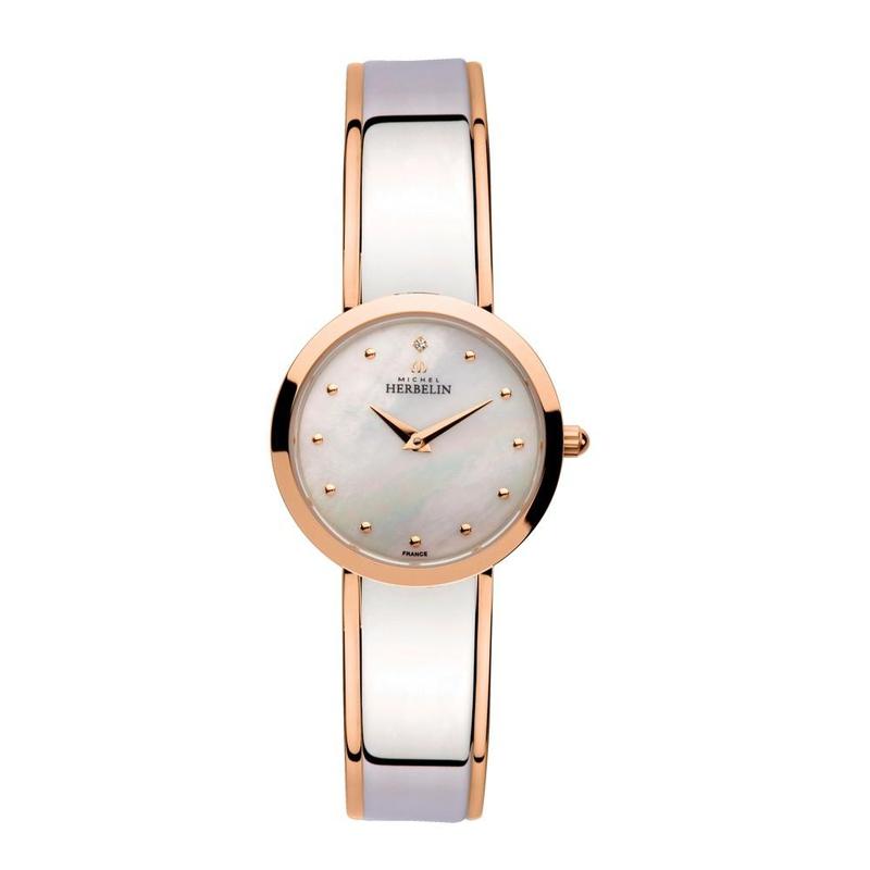 Herbelin Womens M-Band Watch - 17056/BTR19 | Time Watch Specialists
