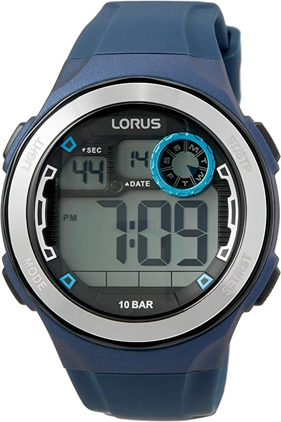Lorus Digital Quartz Mens Watch | R2383NX9 | TIME Watches