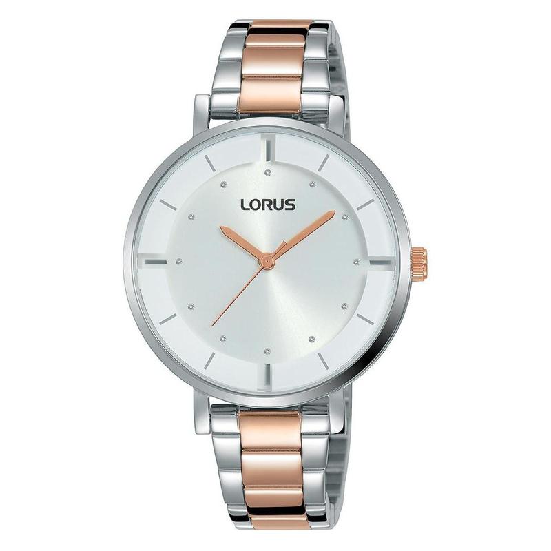 Lorus Stainless Steel Two Tone Women's Dress Watch - RG241QX9 | Time Watch Specialists