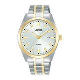 Lorus Two-Tone Stainless Steel White Dial Men's Watch | RH978PX9 | Time Watch Specialists