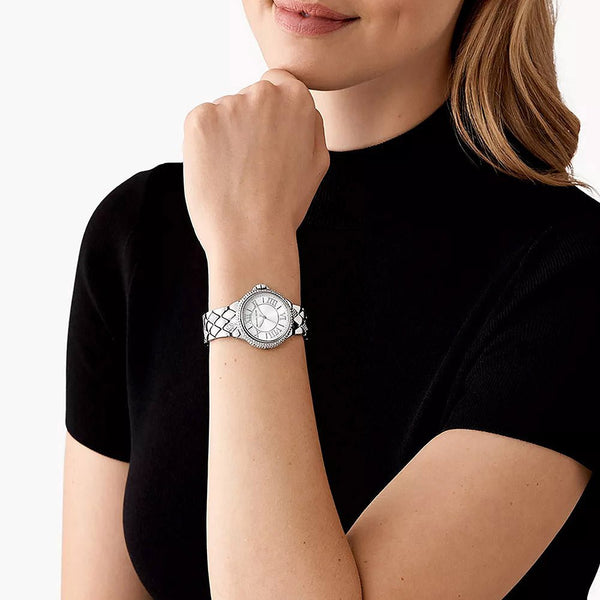 Michael Kors Camille Silver Stainless Steel Women's Watch | MK4804