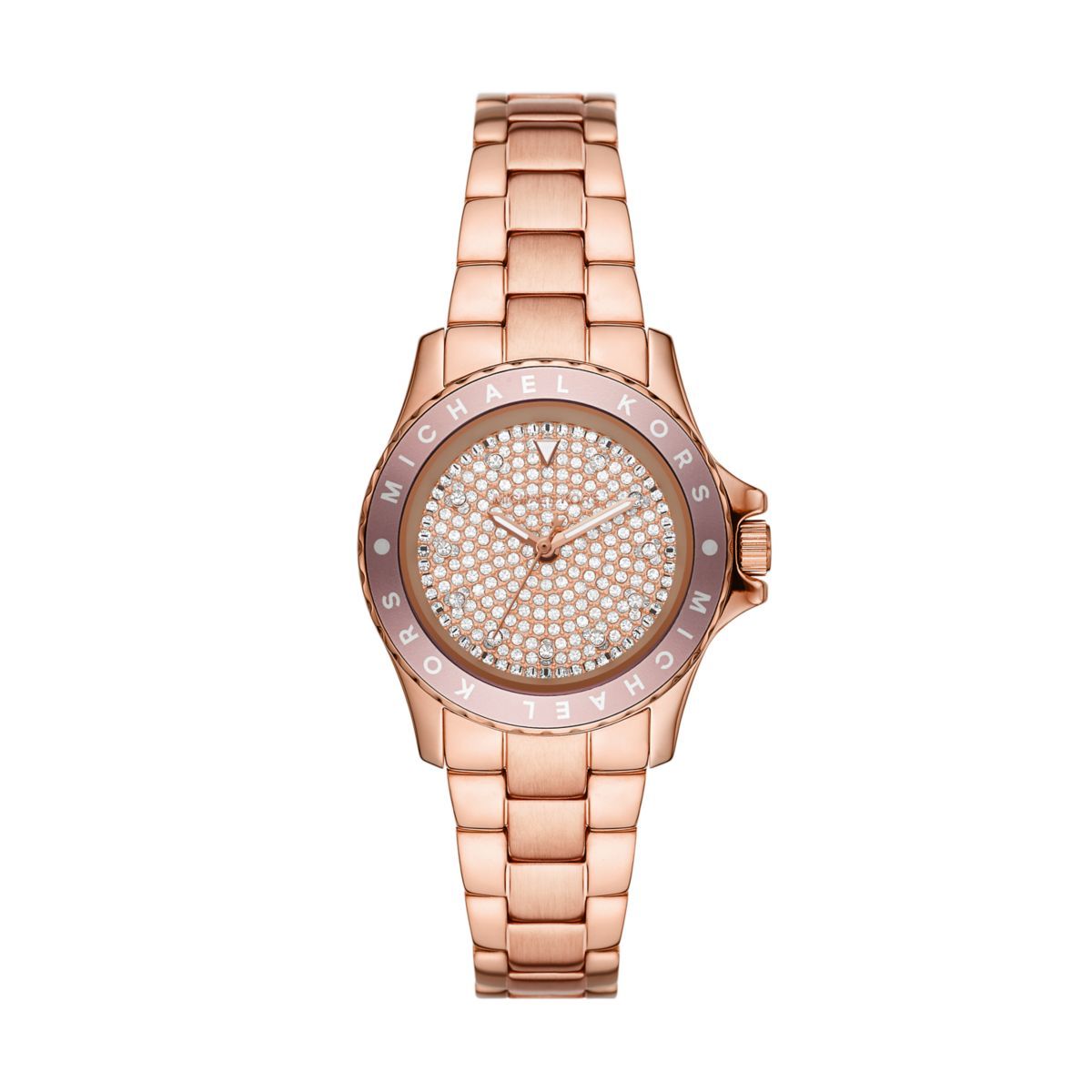 Michael Kors Kenly Three-Hand Rose Gold-Tone Stainless Steel Women's Watch - MK6956 | Time Watch Specialists