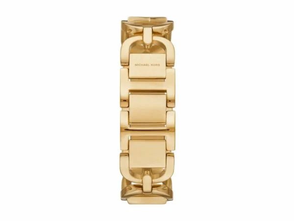 Michael Kors MK Empire Three-Hand Gold-Tone Stainless Steel Woman's Watch | MK7406 | Time Watch Specialists