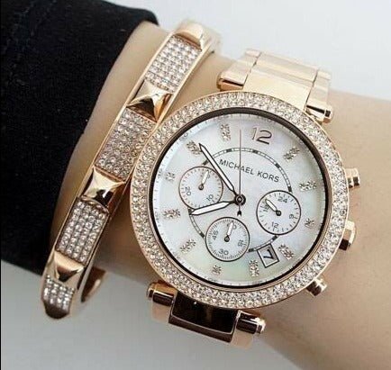 Michael Kors Parker Rose Gold Women's Watch | MK5491