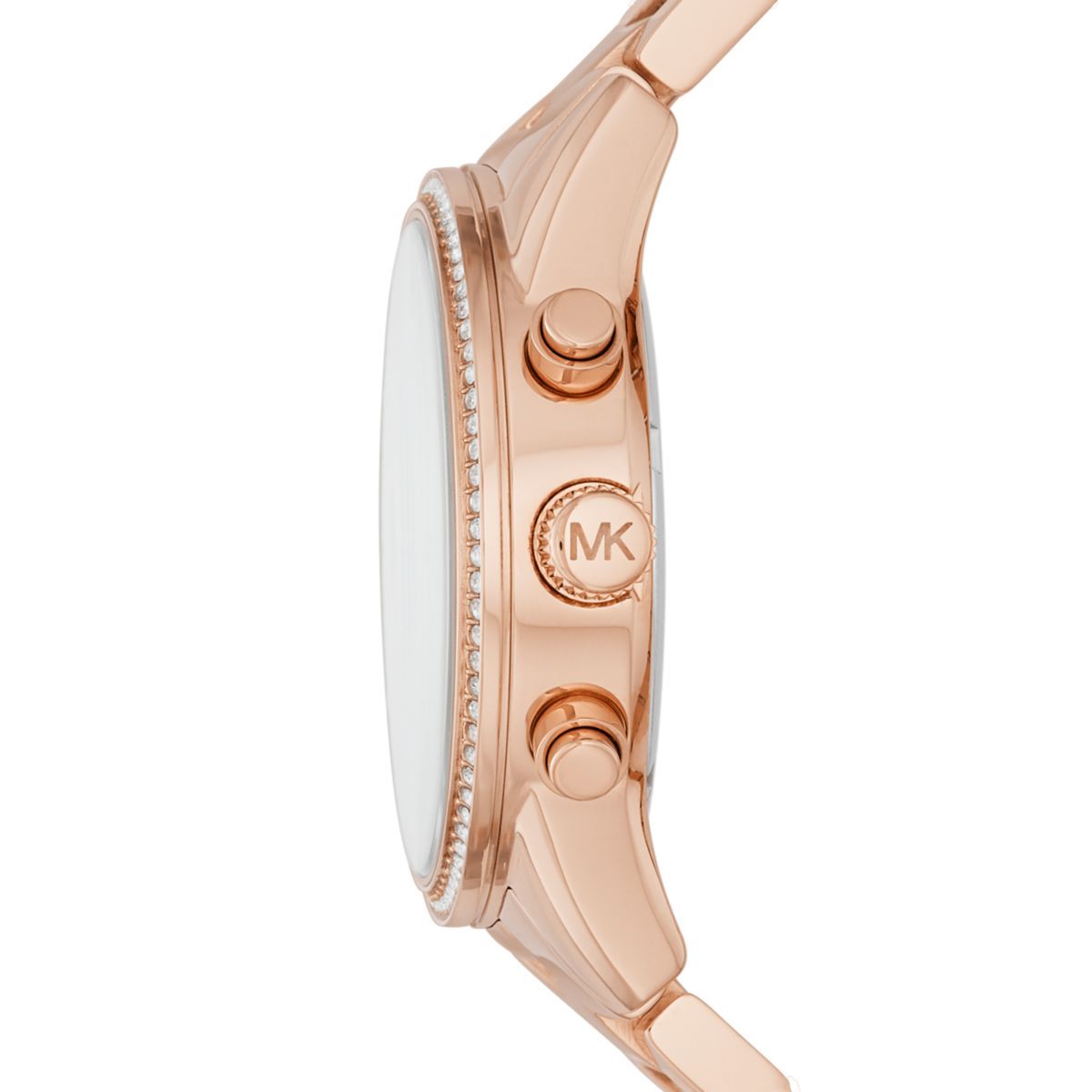 Michael Kors Ritz Rose Gold Round Stainless Steel Women's Watch - MK6357 | Time Watch Specialists