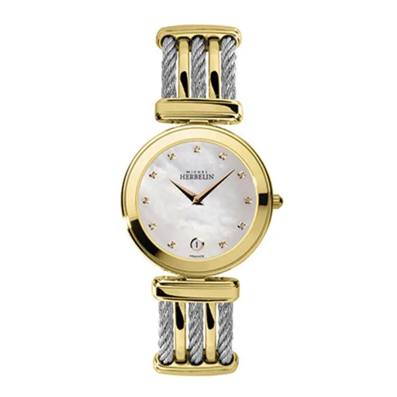 Michel Herbelin Cable Women's Watch - 19415/BT59 | Time Watch Specialists