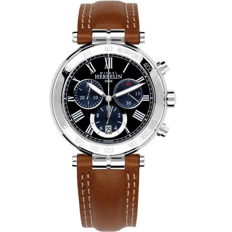 Michel Herbelin Newport Chronograph Men's Watch | Time Watch Specialists