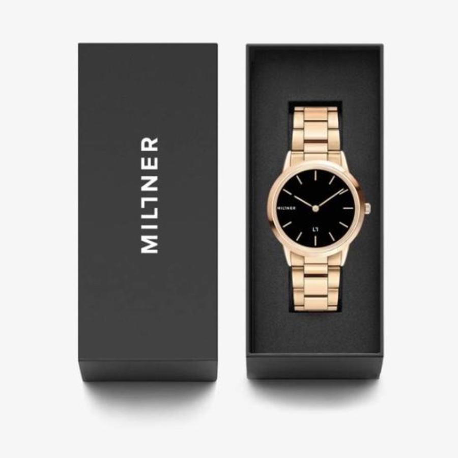 Millner Chelsea S Rose Black Women's Watch - 8425402505908 | Time Watch Specialists