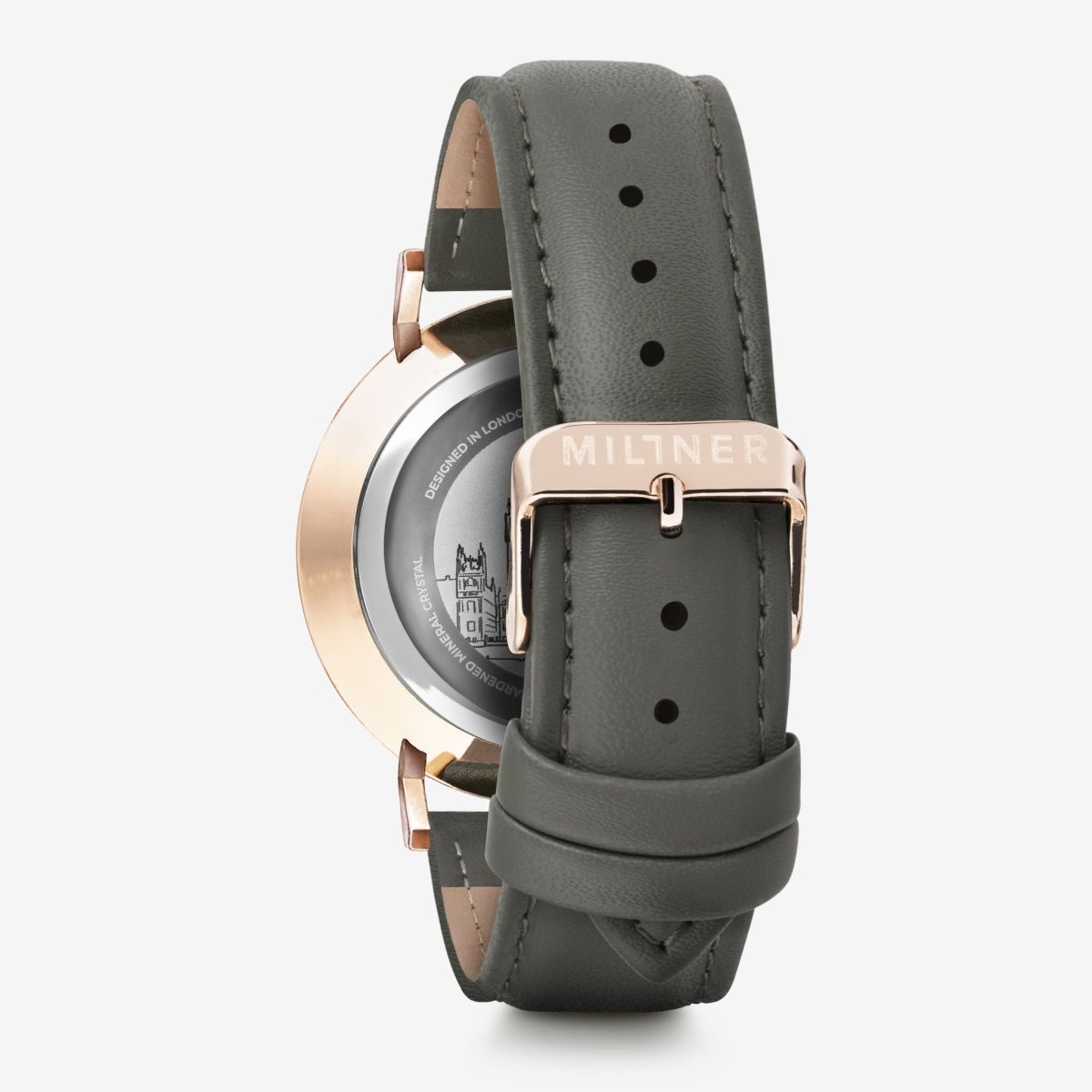 Millner Hallfield Graphite Womens Watch - 8425402504710 | Time Watch Specialists