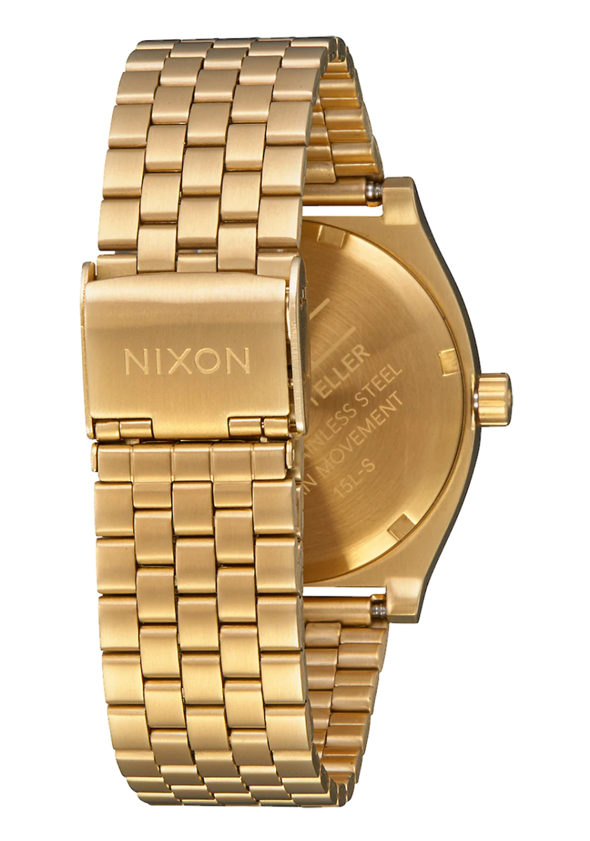 Nixon 2PAC Time Teller Gold Tone Unisex Watch | A1378513-00 | Time Watch Specialists