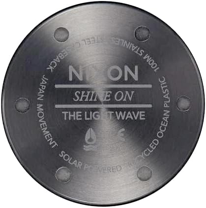 Nixon Analogue Black Dial Unisex's Watch | A13225097-00 | Time Watch Specialists