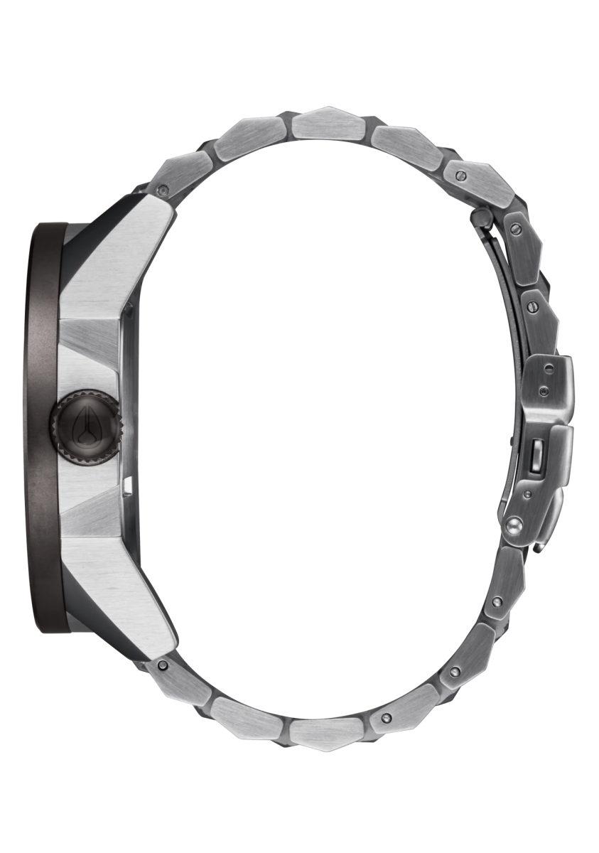 Nixon Corporal Stainless Steel Gunmetal Men's Watch | A3465146-00 | Time Watch Specialists