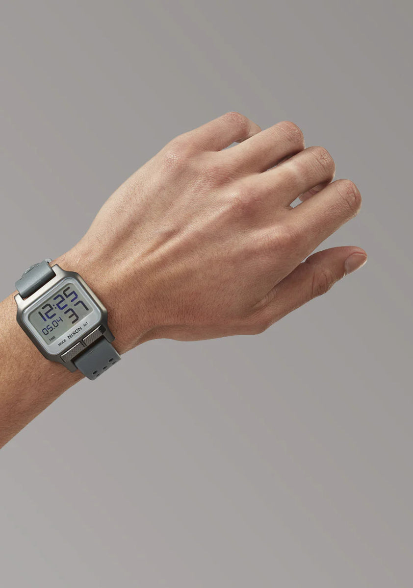 Nixon Heat Chronograph Rubber Strap Men's Watch | A13205106-00 | Time Watch Specialists